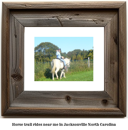 horse trail rides near me in Jacksonville, North Carolina